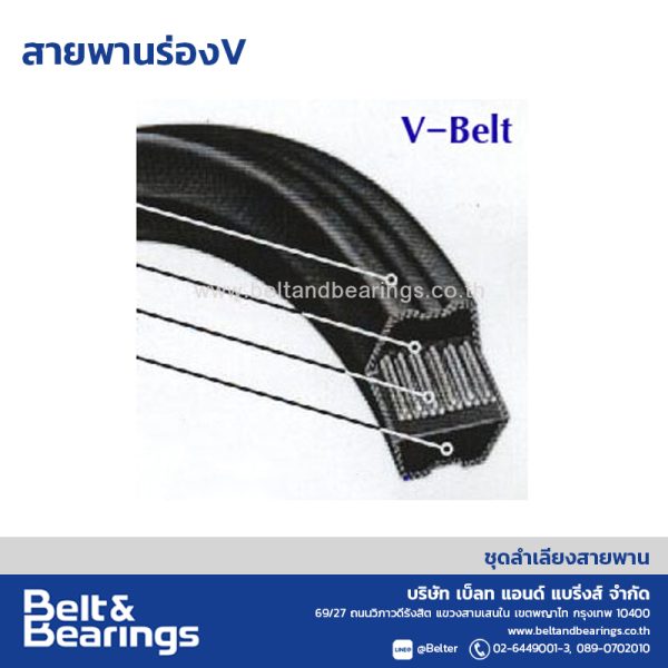 สานพานร่องวี V Belt