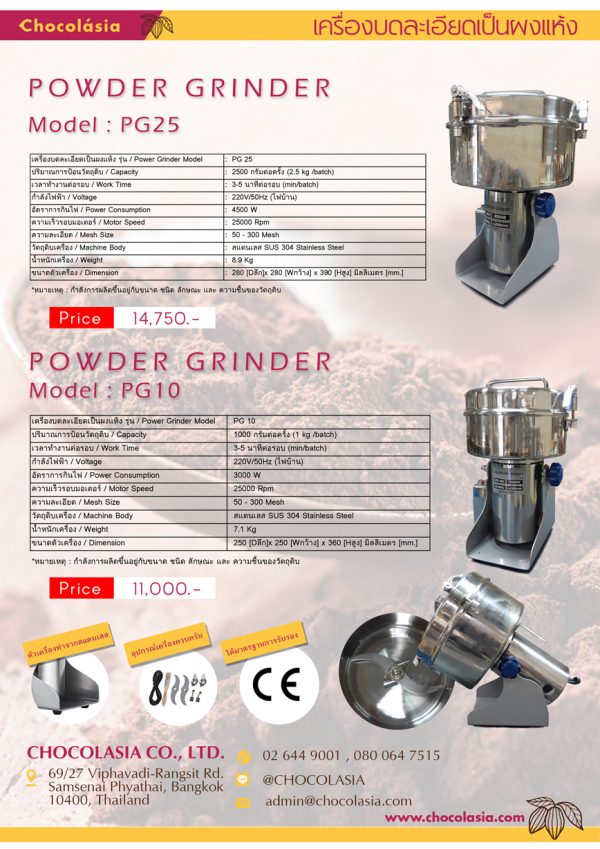 POWER GRINDER Model : PG25 - Image 3
