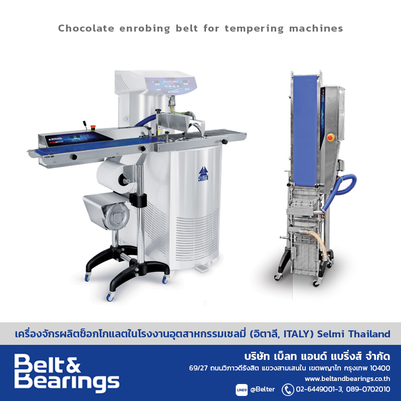 Chocolate Tempering Machine With Enrober Coating Belt And Injection Plate - Image 2