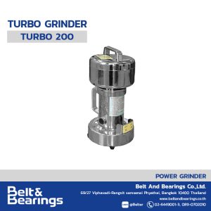 เครื่องบดละเอียดเป็นผงแห้ง POWDER GRINDER รุ่น TURBO 200