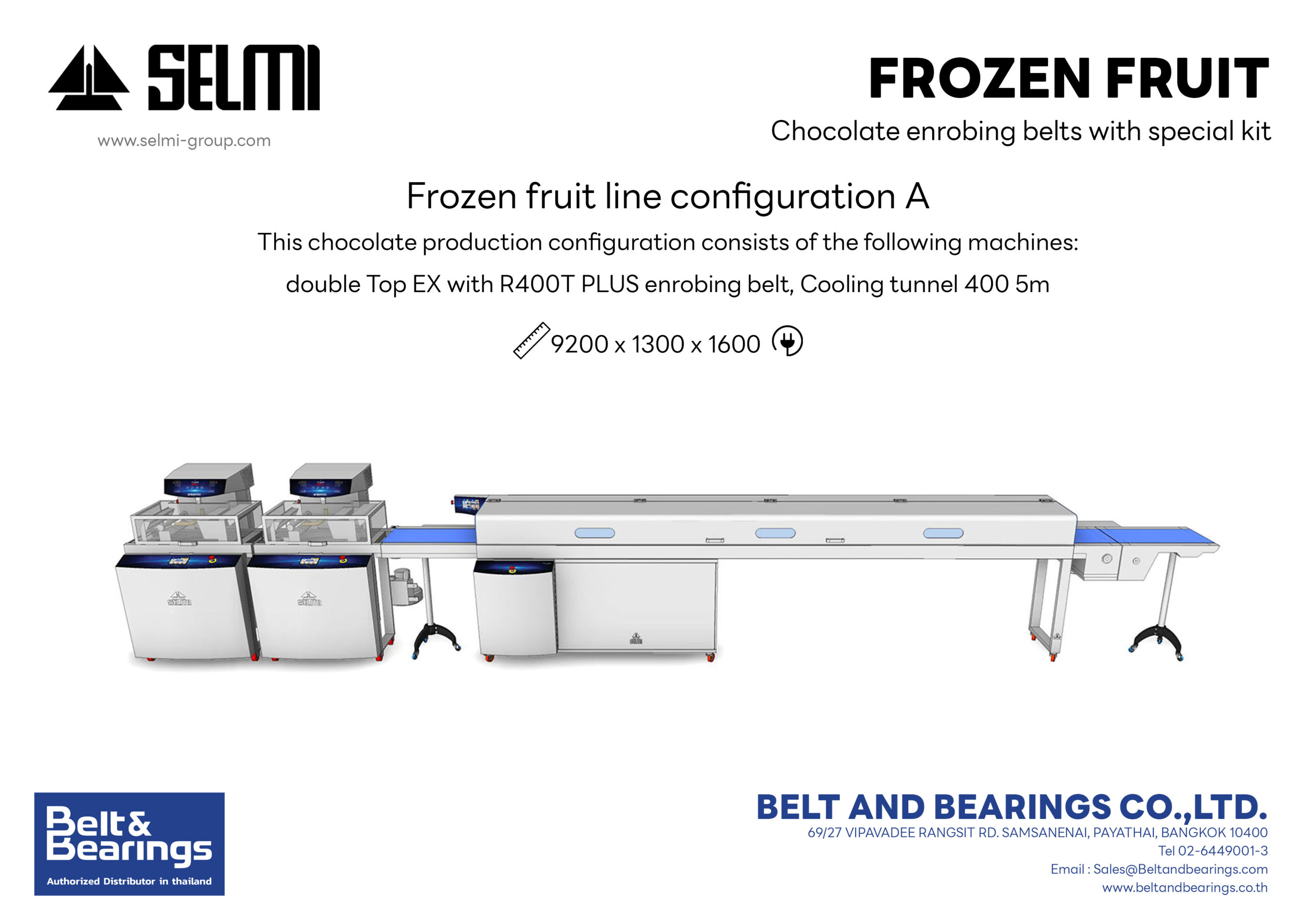 FROZEN FRUIT เครื่องเคลือบผลไม้แช่แข็งด้วยช็อกโกแลต 2 ชั้น - Image 5